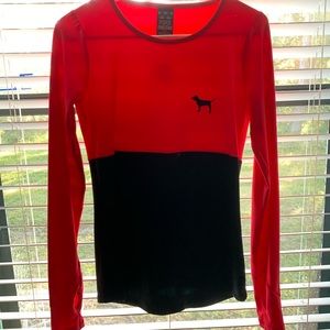NWT Pink Victoria’s Secret Ultimate Long Sleeve